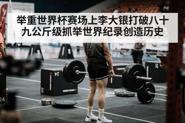 weightlifting competition arena